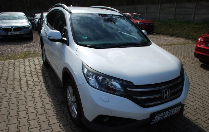 Honda CR-V cena 49100 przebieg: 206000, rok produkcji 2014 z Borne Sulinowo małe 466